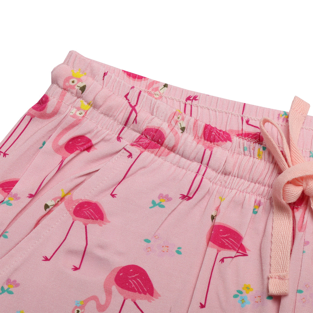 Flamingo bamboo pyjamas for women