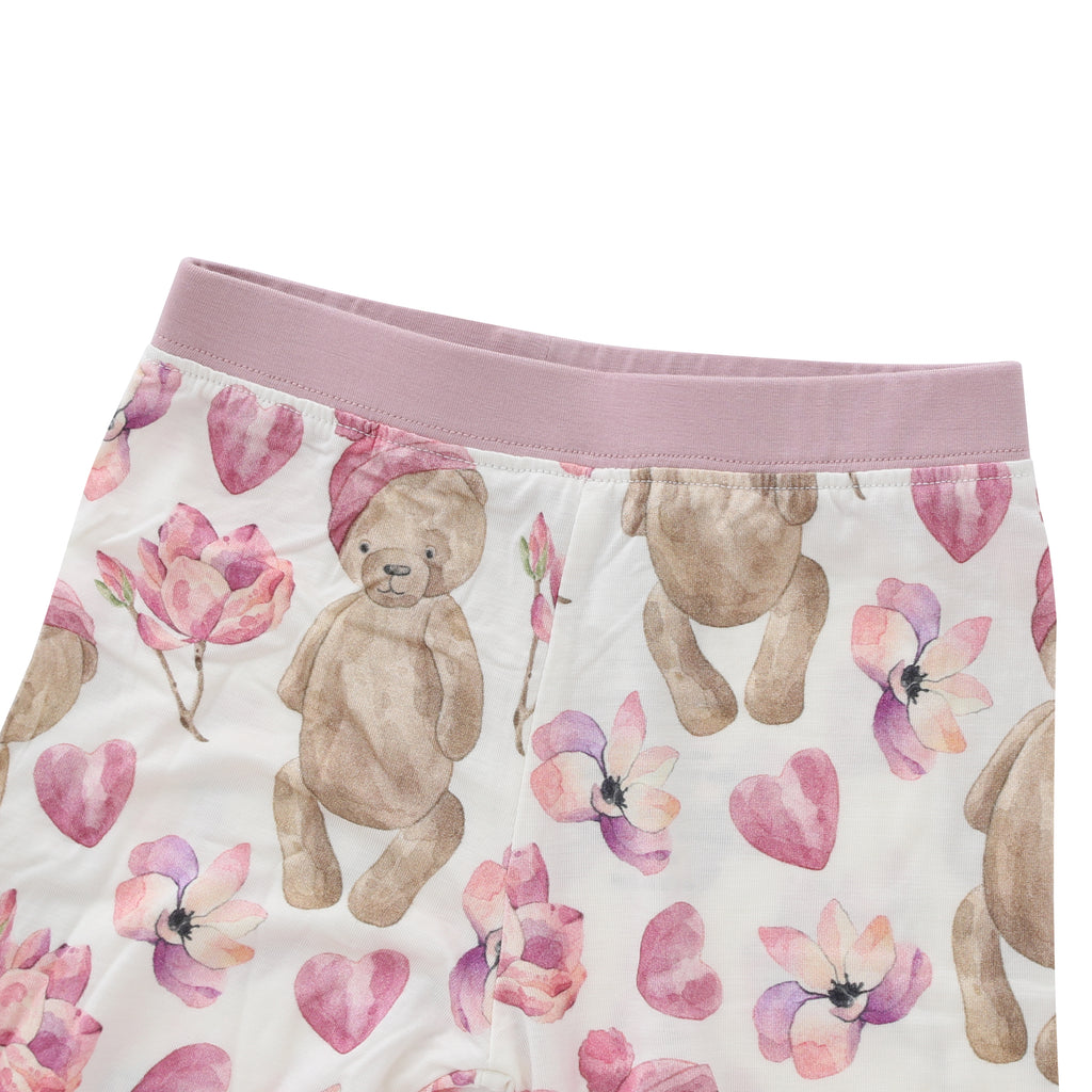 Teddy bear bamboo pyjamas for children